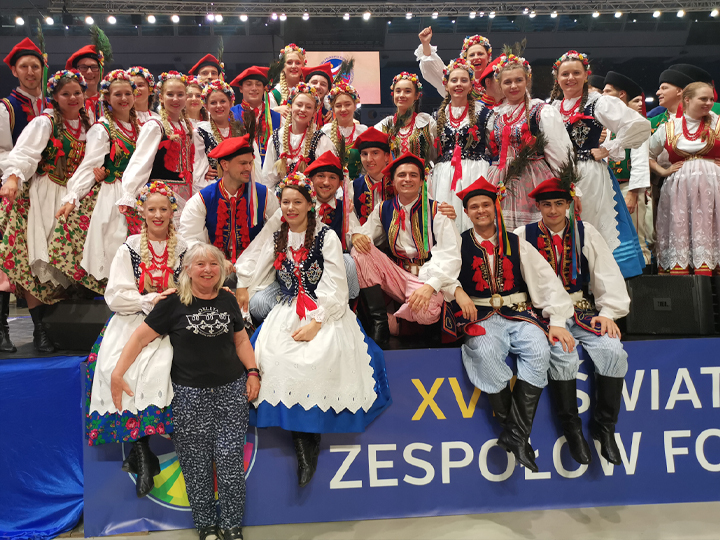 Polish Folk dancers