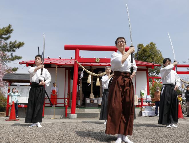 Kenbu Tenshinryu Performance in Japan April 2019