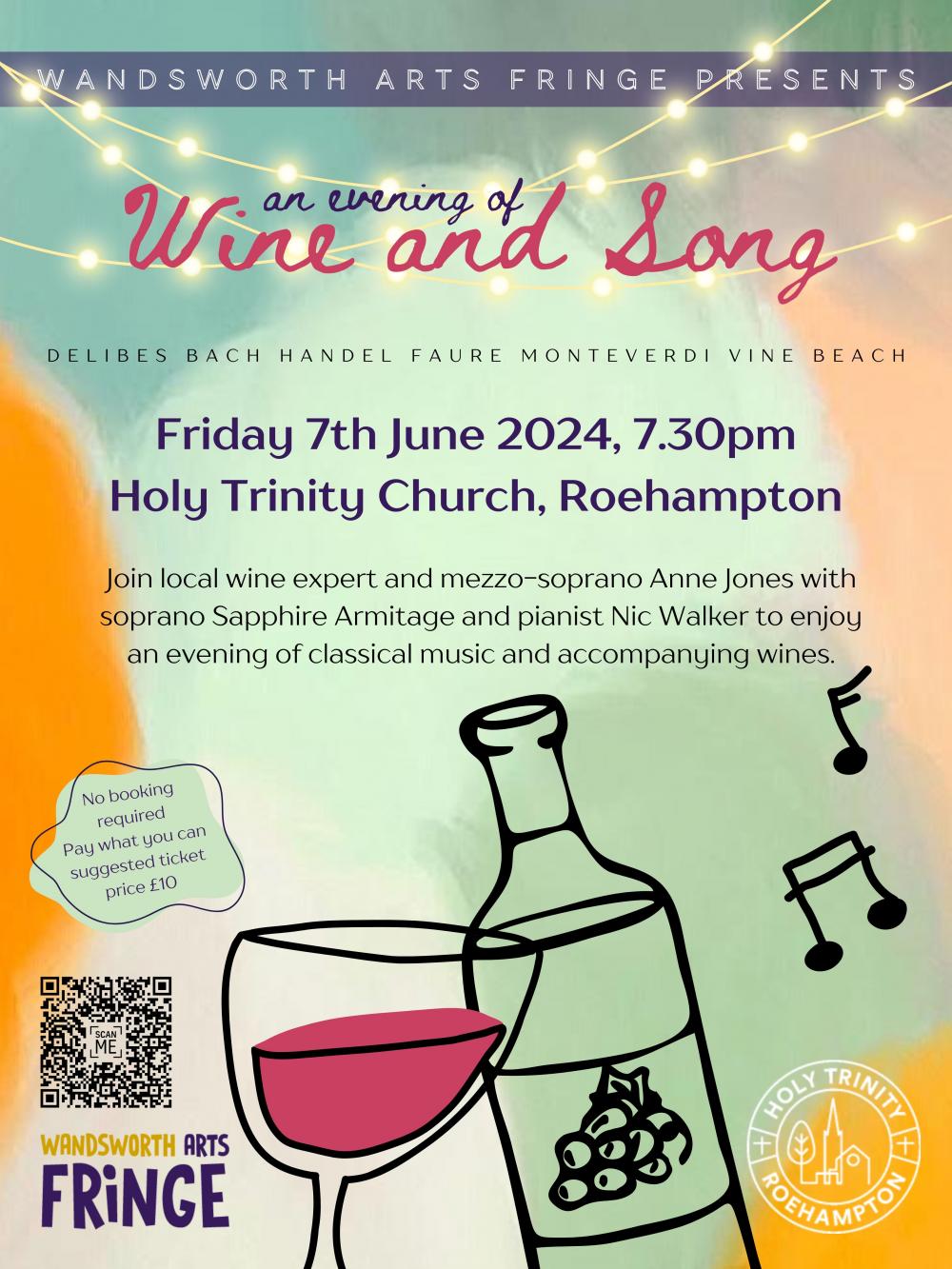 Roehampton Wine and Song Anne Jones & Stuart Deacon