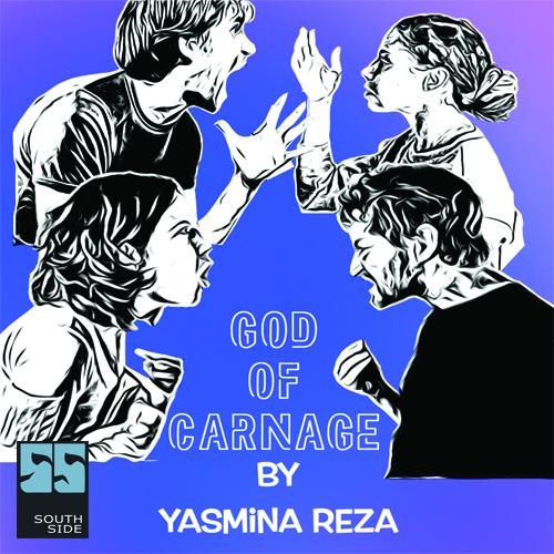 Two couples arguing - God of Carnage by Yazmina Reza