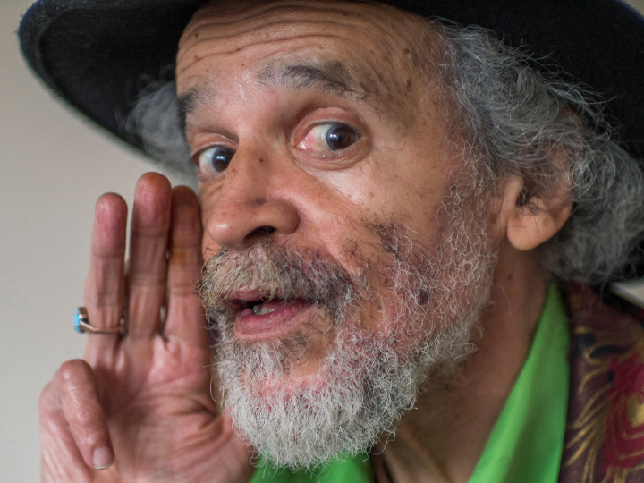 Picture of John Agard's face